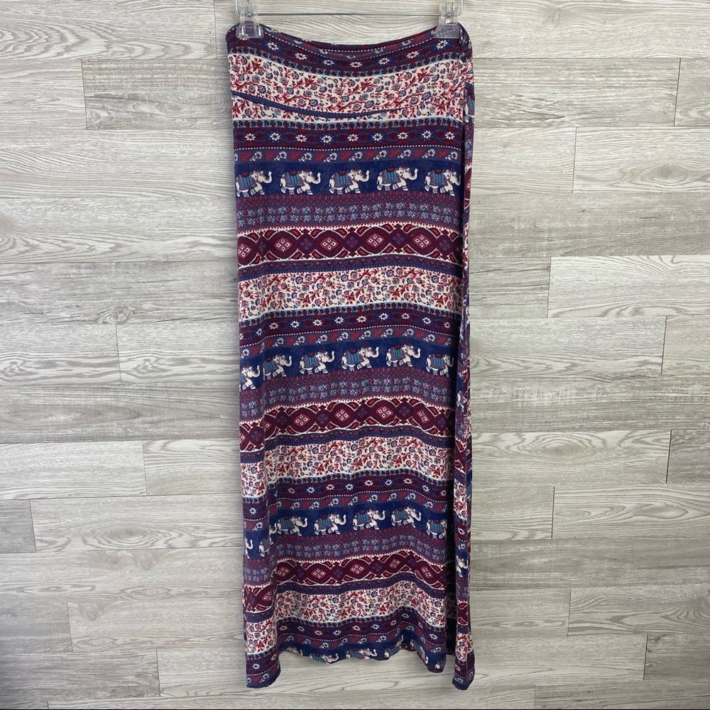 Daily Specials Bohemian Gypsy Elephant Maxi skirt